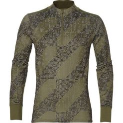 Asics Bluza Męska Lite - show LS 1/2 Zip Lite Stripe Martini Olive r. M. Bluzy bez kaptura marki ASICS. Za 175.00 zł.