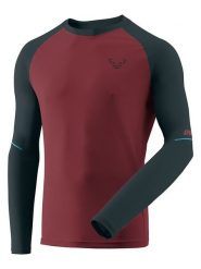 DYNAFIT Koszulka funkcyjna "ALPINE PRO" w kolorze bordowym rozmiar: L. Czerwone t-shirty sportowe Dynafit, bez wzorów, z materiału, bez ramiączek, outdoorowe. Za 135.49 zł.