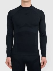 4F Koszulka termiczna w kolorze czarnym rozmiar: L/XL. Czarne bielizna termoaktywna 4F, l, bez wzorów, z materiału, bez ramiączek. Za 109.95 zł.