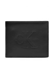 Calvin Klein Portfel Bold Billfold LV04D1155G Czarny. Czarne portfele CALVIN KLEIN, bez wzorów, ze skóry. Za 229.99 zł.