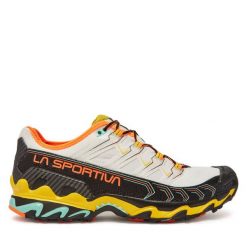 Buty do biegania La Sportiva. Białe buty do biegania La Sportiva, bez wzorów, bez zapięcia, do biegania. Za 609.99 zł.