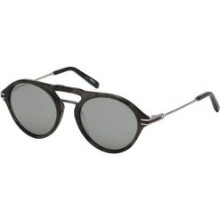 Okulary przeciwsłoneczne "MB716S/S" w kolorze czarno-srebrnym. Czarne okulary przeciwsłoneczne marki Roberto Cavalli, Balenciaga, Versace. W wyprzedaży za 499.95 zł.