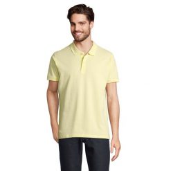 Męska Koszulka Polo Planet. Niebieskie koszulki polo SOL'S, m, bez wzorów, bez kołnierzyka, bez ramiączek. Za 79.99 zł.