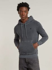 G-Star Bluza w kolorze antracytowym rozmiar: XXL. Czarne bluzy G-Star, xxl, bez wzorów, z bawełny, z kapturem. Za 203.45 zł.