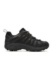 Merrell Buty turystyczne "Claypool 2" w kolorze czarnym rozmiar: 43. Czarne buty trekkingowe Merrell, bez wzorów, z gore-texu, bez zapięcia, outdoorowe, gore-tex. Za 336.17 zł.