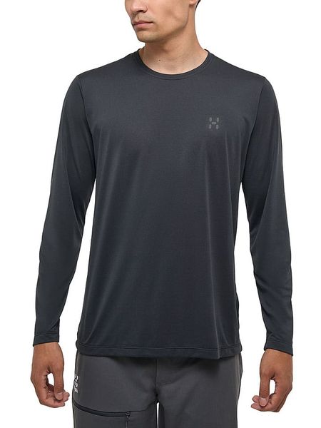 Haglöfs Koszulka funkcyjna w kolorze czarnym rozmiar: S. Czarne t-shirty sportowe Haglöfs, bez wzorów, bez ramiączek, outdoorowe. Za 148.61 zł.