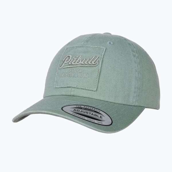 Czapka z daszkiem Pitbull Snapback Seabridge Classic Low Profile. Zielone czapki z daszkiem PITBULL, bez wzorów, z bawełny. Za 109.99 zł.