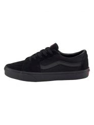 Vans Skórzane sneakersy "SK8-Low" w kolorze czarnym rozmiar: 42. Czarne buty sportowe casual Vans, bez wzorów, bez zapięcia. Za 239.45 zł.