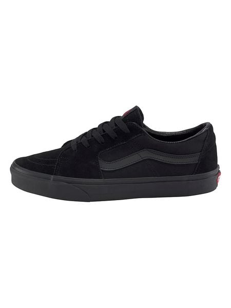 Vans Skórzane sneakersy "SK8-Low" w kolorze czarnym rozmiar: 42. Czarne buty sportowe casual Vans, bez wzorów, bez zapięcia. Za 231.68 zł.