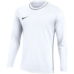 Koszulka męska Nike Dri-Fit Park 26 Crew Top. Białe bluzy Nike, m, bez wzorów, z poliesteru, bez kaptura. Za 108.99 zł.