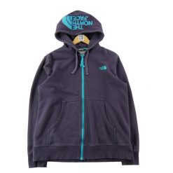 Bluza rozpinana z kapturem męska The North Face. Fioletowe bluzy z kapturem The North Face, m, bez wzorów, z materiału, z kapturem. Za 149.06 zł.