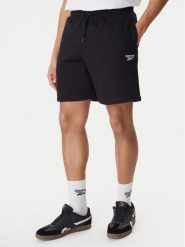 Reebok Szorty sportowe Bazunu RK25558CCM Czarny Regular Fit. Czarne krótkie spodenki sportowe Reebok, m, bez wzorów, z syntetyku. Za 139.99 zł.