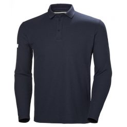 Koszulka Polo Męska Helly Hansen Crewline Ls. Czarne koszulki polo Helly Hansen, m, bez wzorów, bez kołnierzyka, bez ramiączek. Za 339.00 zł.