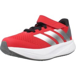 Buty ADIDAS DURAMO SL2 EL C Czerwony. Czerwone buty turystyczne Adidas, bez wzorów, z materiału, bez zapięcia, na fitness i siłownię. Za 226.45 zł.