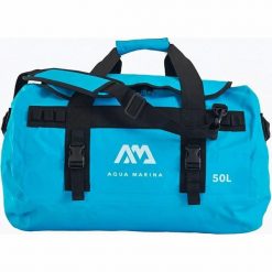 Torba podróżna DUFFLE BAG 50 L. Niebieskie torby na ramię Aqua Marina, bez wzorów, na ramię, bez dodatków. Za 174.35 zł.