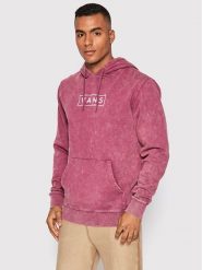 Vans Bluza Easy Wash VN0A54AL Różowy Regular Fit. Czerwone bluzy Vans, m, bez wzorów, z bawełny, bez kaptura. Za 199.99 zł.