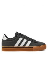Adidas Sneakersy Daily 4.0 IF4492 Szary. Szare buty sportowe casual Adidas, bez wzorów, z materiału, bez zapięcia. Za 229.99 zł.