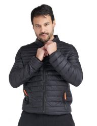 Podstawowa męska kurtka zapinana na zamek. Niebieskie kurtki LEONE 1947 APPAREL, l, z aplikacjami, z materiału, bez kaptura. Za 126.26 zł.