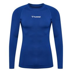 Dżersej z długim rękawem Hummel Bl Performance. Niebieskie bluzy Hummel, bez wzorów, z dżerseju, bez kaptura. Za 180.00 zł.