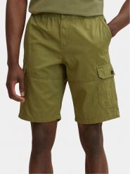 Tom Tailor Szorty materiałowe 1031446 Zielony Regular Fit. Zielone szorty Tom Tailor, m, bez wzorów, z bawełny. Za 219.99 zł.