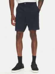 BOSS Szorty materiałowe H-Slice 50543951 Granatowy Slim Fit. Niebieskie szorty Boss, m, bez wzorów, z bawełny. Za 429.99 zł.