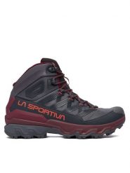 La Sportiva Trekkingi Ultra Raptor 3 Mid GTX ZFHS109 Czarny. Czarne botki sznurowane La Sportiva, bez wzorów, z materiału, bez obcasa, bez zapięcia. Za 999.99 zł.
