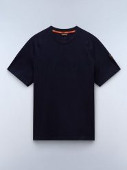 NAPAPIJRY Koszulka "Ambra" w kolorze granatowym rozmiar: S. Niebieskie bezrękawniki NAPAPIJRY, s, bez wzorów, z bawełny, bez kołnierzyka, bez ramiączek. Za 88.23 zł.