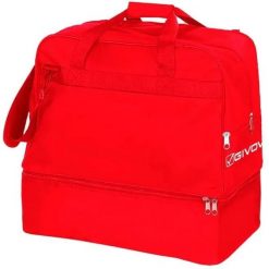 Torba sportowa Givova Revolution Big Red Red. Czerwone torby na ramię Givova, z aplikacjami, z materiału, na ramię, duże, zdobione, bez dodatków. Za 163.99 zł.