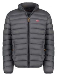 Geographical Norway Kurtka pikowana "Amigolor" w kolorze szarym rozmiar: S. Szare kurtki Geographical Norway, s, bez wzorów, bez kaptura. Za 97.28 zł.