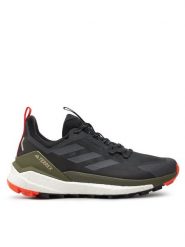 Adidas Sneakersy Terrex Free Hiker 2 Low ID7690 Czarny. Czarne buty sportowe casual Adidas, bez wzorów, ze skóry, bez zapięcia. Za 639.99 zł.