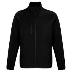 Męska Kurtka Soft Shell Falcon. Czarne kurtki SOL'S, m, bez wzorów, bez kaptura. Za 228.99 zł.