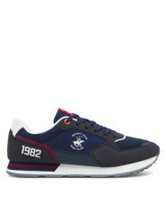 Beverly Hills Polo Club Sneakersy MILO-01 Granatowy. Niebieskie buty sportowe casual Beverly Hills Polo Club, bez wzorów, z materiału, bez zapięcia. Za 183.99 zł.