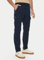 Tommy Jeans Spodnie materiałowe Austin DM0DM19489 Granatowy Regular Fit. Niebieskie spodnie materiałowe Tommy Jeans, m, bez wzorów, z bawełny. Za 519.99 zł.
