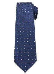 Ciemny Granatowy Elegancki Krawat -Angelo di Monti- 6 cm, Męski, Wzór Geometryczny. Niebieskie krawaty i muchy Angelo di Monti, bez wzorów. Za 45.00 zł.