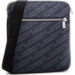Saszetka EMPORIO ARMANI - Y4M185 YLO7E 82720 Indigo/Navy. Niebieskie torby na ramię marki Emporio Armani, ze skóry ekologicznej. Za 569.00 zł.