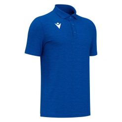 Polo Macron Jazz. Niebieskie koszulki polo Macron, m, bez wzorów, bez kołnierzyka, bez ramiączek. Za 229.50 zł.
