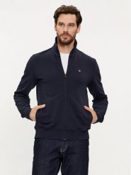 Napapijri Bluza Balis NP0A4HHW Granatowy Regular Fit. Niebieskie bluzy Napapijri, m, bez wzorów, z bawełny, bez kaptura. Za 269.99 zł.