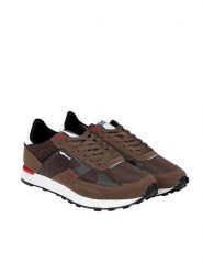 Gas Sneakersy "Wonder MIX" | GAM223200 | Wonder MIX | Mężczyzna | Brązowy. Brązowe buty sportowe casual Gas, bez wzorów, ze skóry ekologicznej, bez zapięcia. W wyprzedaży za 219.00 zł.