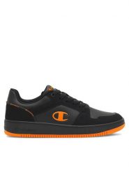 Champion Sneakersy Rebound 2.0 Low S22320-KK001 Czarny. Czarne buty sportowe casual Champion, bez wzorów, ze skóry, bez zapięcia. Za 199.99 zł.