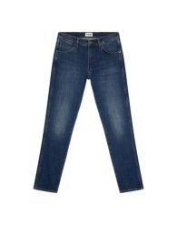 WRANGLER MĘSKIE SPODNIE JEANSOWE LARSTON AZURE FADE 112358058 W18S017435. Niebieskie jeansy Wrangler, l. Za 219.99 zł.