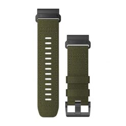 Nylonowa opaska na zegarek Garmin QuickFit 26. Zielone zegarki GARMIN, metalowe. Za 638.00 zł.