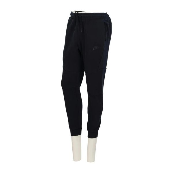 Second life - Spodnie dresowe męskie Tech Fleece Jogger - Stan bardzo dobry. Czarne joggery i bojówki Nike, l, bez wzorów, z dresówki, eleganckie. Za 207.36 zł.