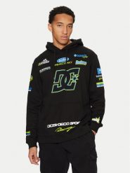 DC Bluza Racing ADYSF03130 Czarny Standard Fit. Czarne bluzy DC, m, bez wzorów, z bawełny, bez kaptura. Za 179.99 zł.