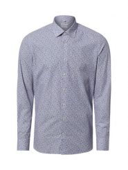 Olymp Level Five Koszula łatwa w prasowaniu Mężczyźni Slim Fit Bawełna niebieski|różowy|biały, 42. Białe koszule OLYMP Level Five, m, bez wzorów, z bawełny, bez kołnierzyka, bez ramiączek. Za 329.95 zł.