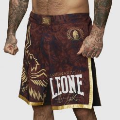 Spodenki do MMA LEONE 1947 Legionarvis VI MMA. Czerwone szorty LEONE 1947, m, bez wzorów, sportowe. Za 249.99 zł.
