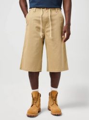 MESKIE SPODENKI WRANGLER CJ DRAWSTRING SHORT KELP 112362918. Szorty Wrangler, bez wzorów, z materiału. Za 169.99 zł.