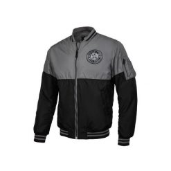 Kurtka sportowa męska Pitbull West Coast Caseman. Szare kurtki przejściowe PITBULL, m, bez wzorów, bez kaptura. Za 199.99 zł.