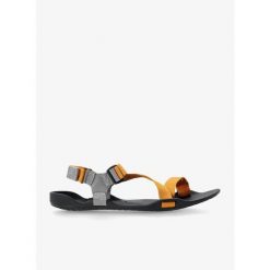 Sandały turystyczne męskie Xero Shoes Z-Trek. Szare sandały XERO SHOES, bez zapięcia. Za 193.99 zł.
