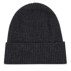 Czapka Calvin Klein. Szare czapki zimowe CALVIN KLEIN, bez wzorów. Za 259.99 zł.