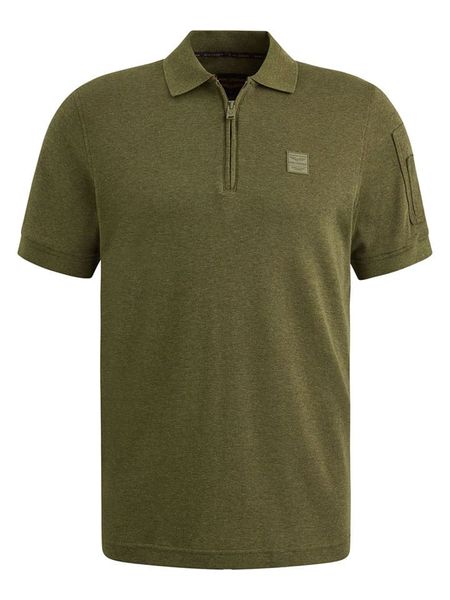 PME Legend Koszulka polo w kolorze khaki rozmiar: XL. Brązowe koszulki polo PME Legend, xl, bez wzorów, z bawełny, bez kołnierzyka, bez ramiączek. Za 201.55 zł.